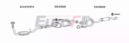 Система выпуска ОГ EuroFlo LRDEF25D 7032C